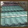 Ligne de production enduite de pierre de tuile de toit en métal (AF-G1025)